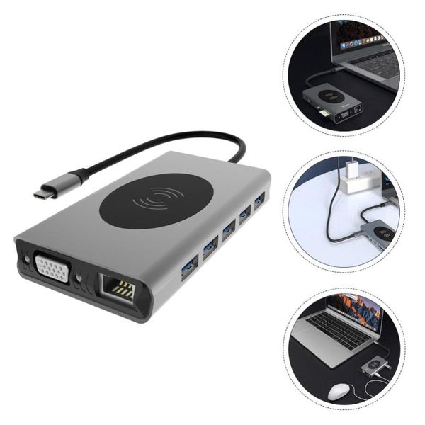 

hubs usb type-c hub expansion transfer adapter multi-port computer accessories