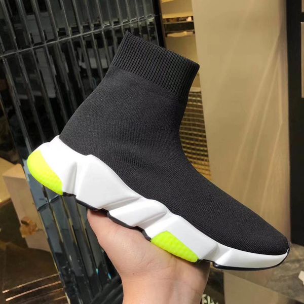 

boots designer speed trainer fashion women socks black white blue red glitter flat mens trainers sneakers runner casual shoes i0g7