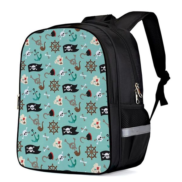 

backpack pirate skull toddler boy girl elementary school kindergarten
