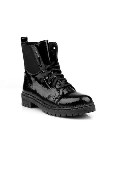 

boots oblavion larina women's winter boot models provide both stylish and long-term use waterproof cold proof, Black