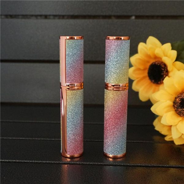 

storage bottles & jars 10-100pcs empty rainbow sky mascara tube wholesale eyelash tube,eyeliner sample cosmetic packaging