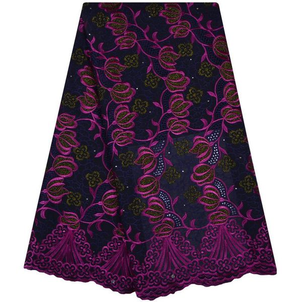 

ribbon swiss voile lace 2021 african fabric cotton for clothes 1141, Pink;blue