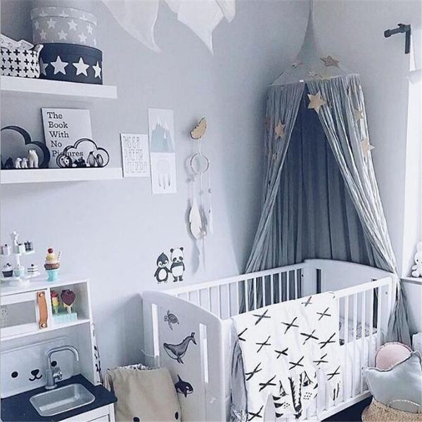 

children's bedroom dome bed tent curtain baby mosquito net curtains crib girls room accessories netting