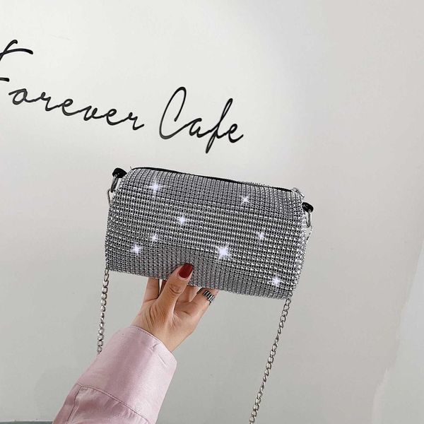 

bag women's 2021 summer dinner bucket korean cross shoulder fashion chain bag