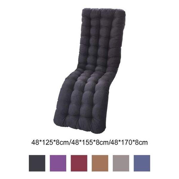 

cushion/decorative pillow garden seat cushions soft polyester recliner cushion double-sided mat solid color office chair