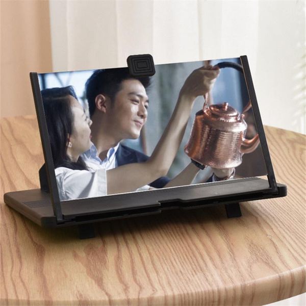 

cell phone mounts & holders est pull typer 3d effect high definition large screen with desk holder magnifying folding for movie ga