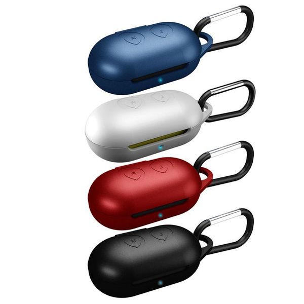 Acessórios para fones de ouvido Caixa de proteção anti-poeira de silicone macio para Samsung Galaxy Buds