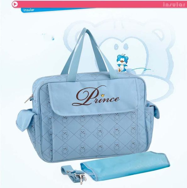 

baby diaper bag with changing mat large-capacity travel mummy stroller nappy waterproof mother's maternity handbag bags
