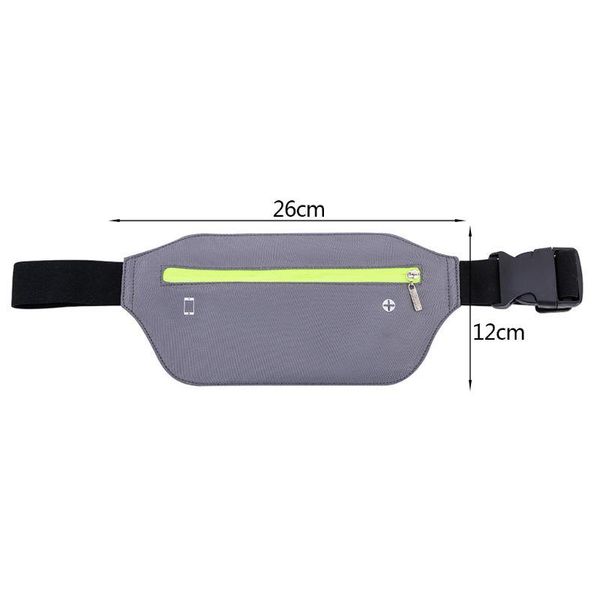 

sports fanny pack waist bum bag travel running bags slim belt phone pouch for men women