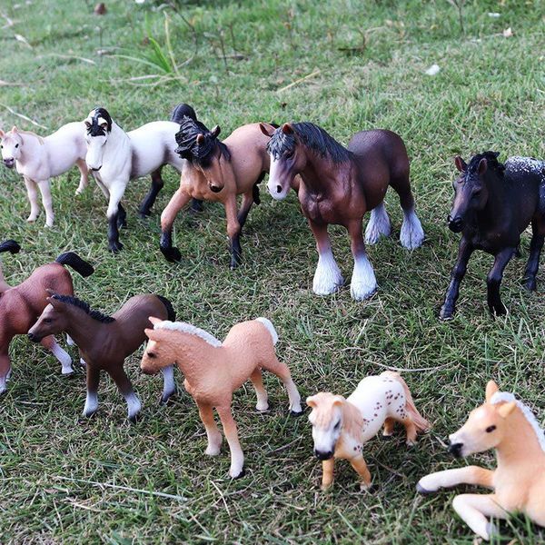 

simulation toy horse develop children's recognition ability this product is about 130 grams long and 10 cm high