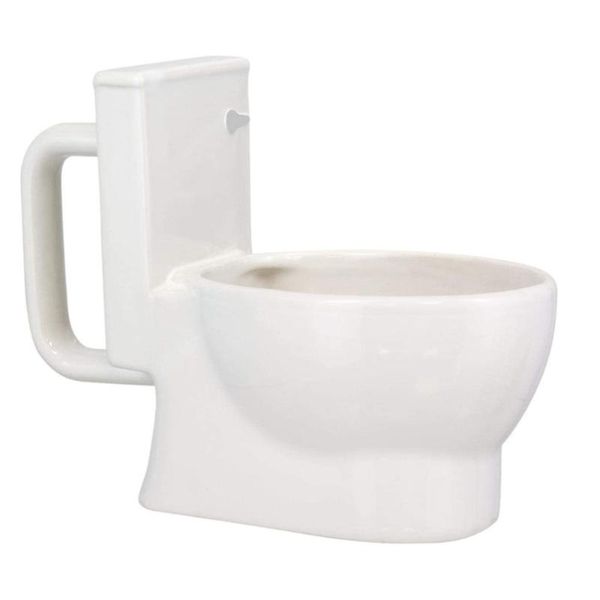 

creative toilet ceramic coffee cup portable water mug ice cream fruit mugs
