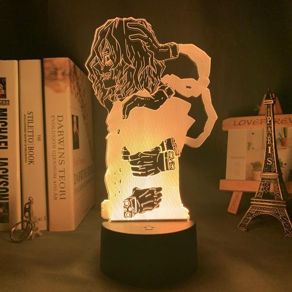 

night lights anime my hero academia tomura shigaraki led light lamp for bedroom decoration birthday gift 3d