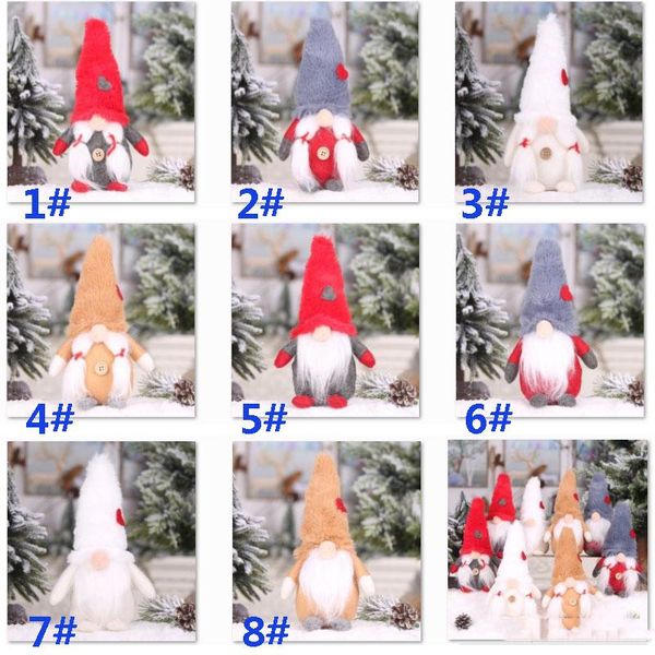 

christmas swedish gnome plush toy decoration doll ornament faceless doll gift xmas dhl ship
