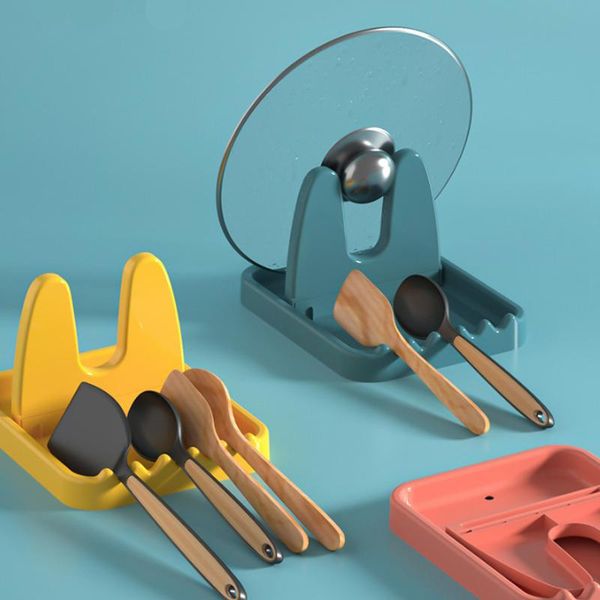

kitchen storage & organization spatula rack holding tableware drain pot cover household chopsticks soup spoon
