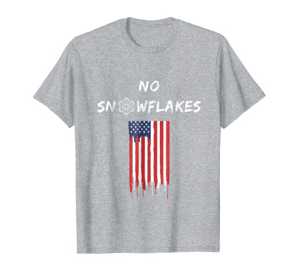 

don't be a snowflake republican shirt anti antifa no snowfla, White;black