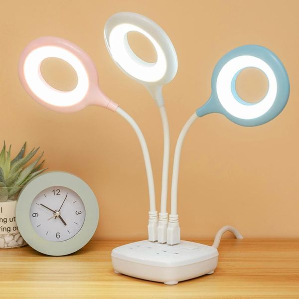 

night lights usb portable led ring light flexo for bedroom study reading book eye protection lapdesk lighting