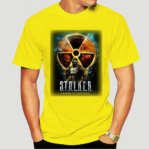 Мужские футболки игры STALKER футболка для мужчин с коротким рукавом хлопок плюс размер пользовательских TEE 6772X