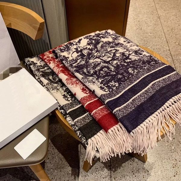 

wholesale cashmere silk scarf designer silken scarves 2022 fashion luxury shawl long neck winter wool scarfs women scarve bufanda landscape, Blue;gray