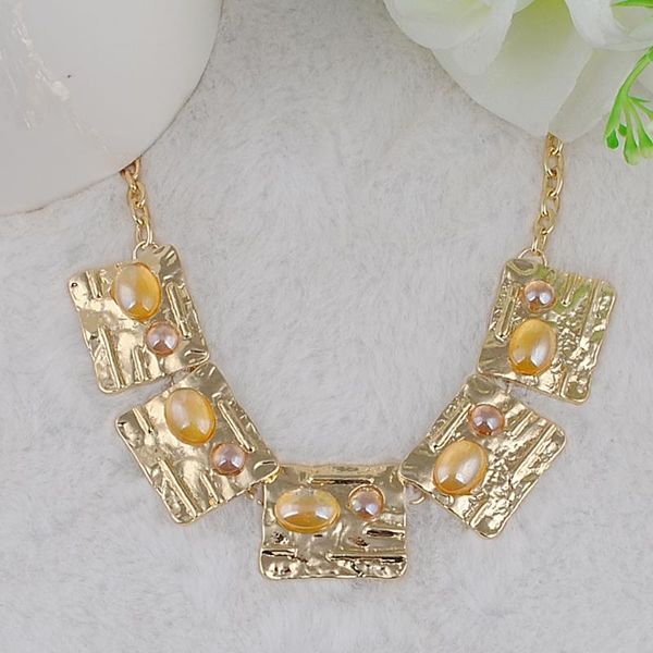 

chokers brand women's fashion necklace, Golden;silver