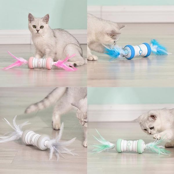 

cat toys interactive for indoor cats busy lovers feather electronic automatic toysmore attractive kitten