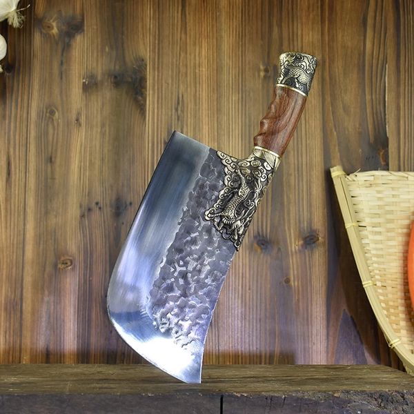 

househod bone chopper ongquan manua forging chopper chopper bone dua purpose knife