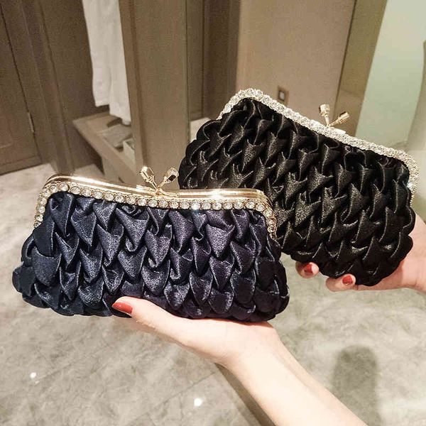 

2021 banquet bag bridal wedding bridesmaid diagonal small