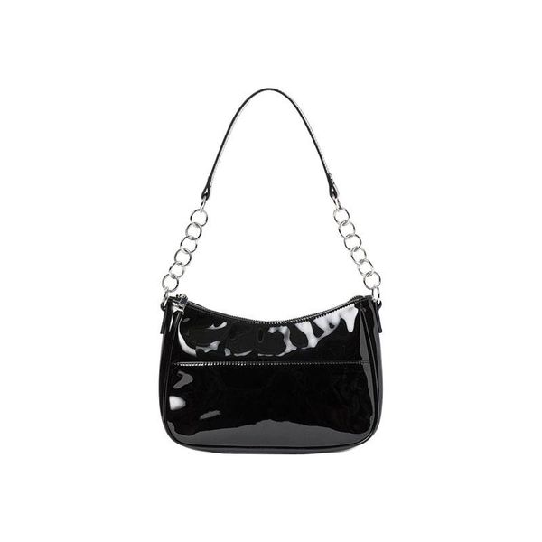 

evening bags patent leather handbags 2021 mini brands black chain shoulder bag designer luxury crossbody for women sac Ã main