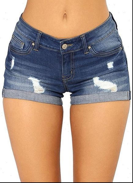 

jeans ripped fashion ropa para women short mujer denim jean, White;black
