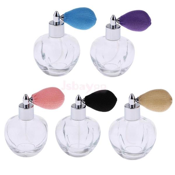 

crystal art vintage style empty refillable perfumes bottle with atomizer tassel spray 100ml perfect gift for your friends storage bottles &