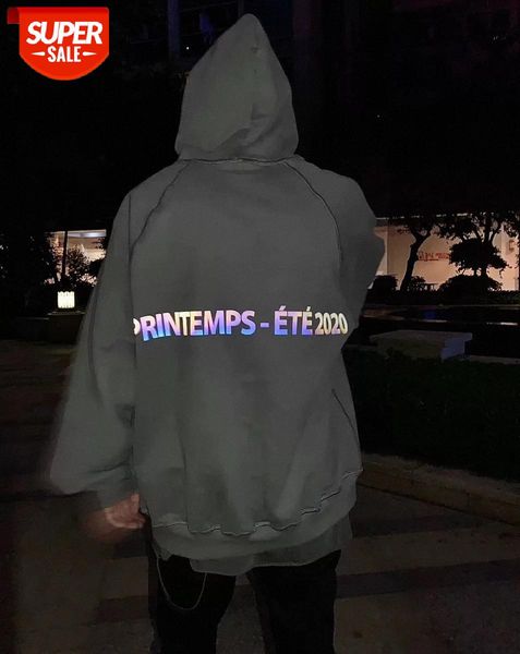 

arnodefran god gray plus velvet laser symphony reflective printing hoodie #br00, Black