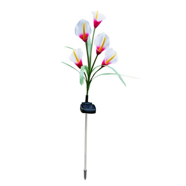 

solar lamps backyard 80cm pathway outdoor waterproof balcony led light patio landscape lawn plug in garden decor yard calla flower