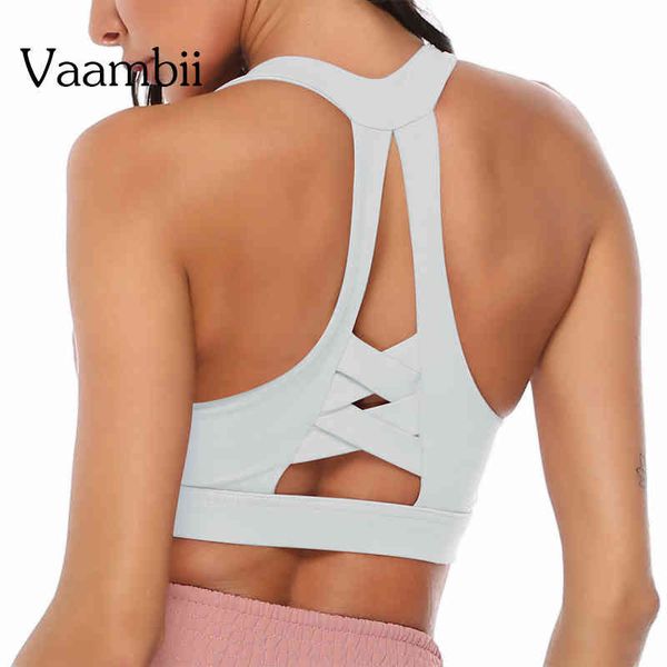 

women's seamless sports with cups straps uniform white pitted criss cross bra woman xl open back active without bones