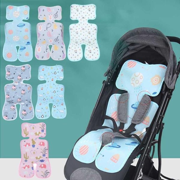 

stroller parts & accessories baby summer cooling pad 3d air mesh breathable pushchair mat mattress