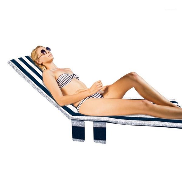 

chair covers beach towel pool with pockets quick dry for el holiday sunbathing1