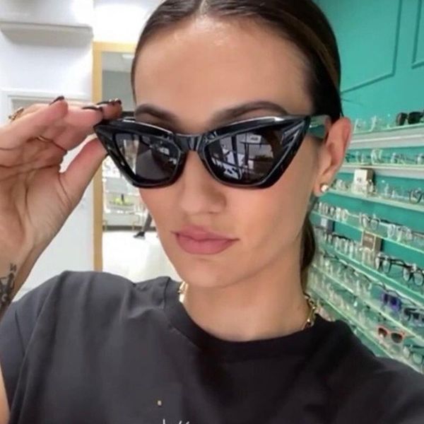 

sunglasses yellow ladies cat eye vintage clear candy color sun gasses female shades fashion luxury cateye glasses, White;black