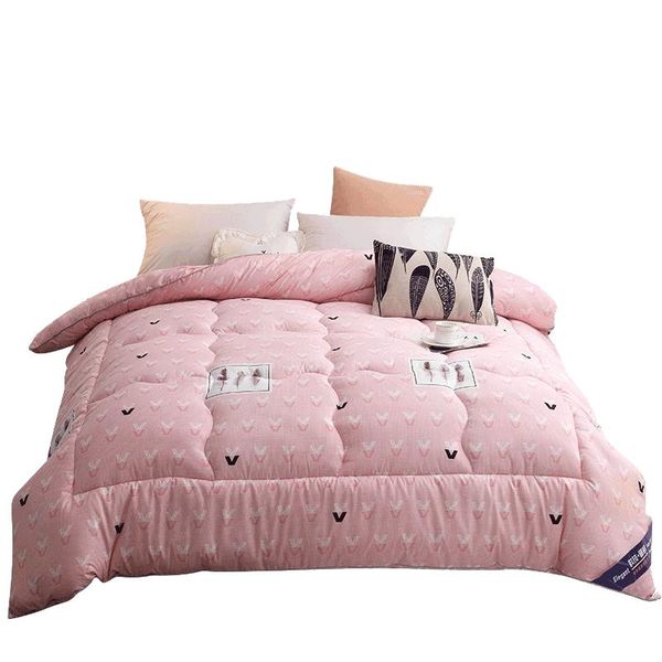

comforters & sets high grade cotton bedding filler winter blanket king queen full twin size comforter luxury down duvet quilted
