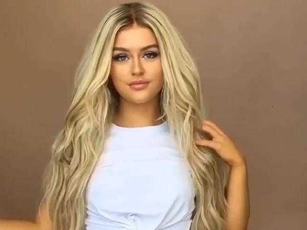 

wig women's long curly hair changing color chemical fiber headgear, Black