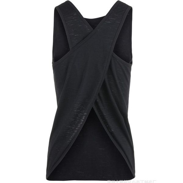 

yoga tank quick dry loose design fitness vest women's workout t-shirts exercise sports gym clothes outfit