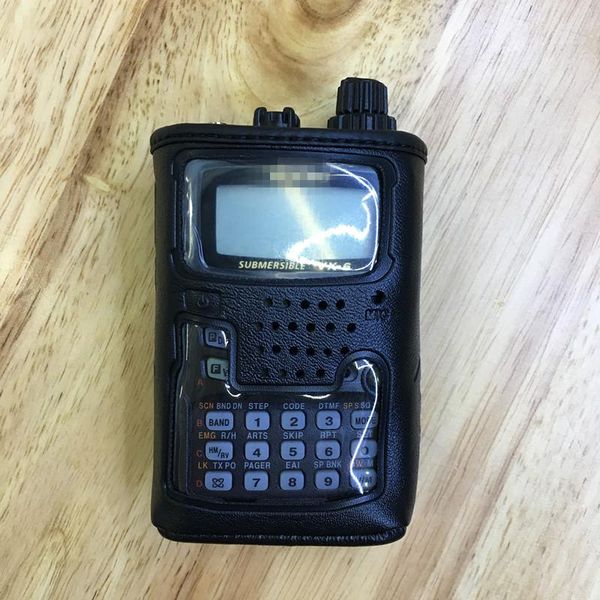 

walkie talkie csc-91 original leather soft case holder for yaesu vx-6r vx-6e