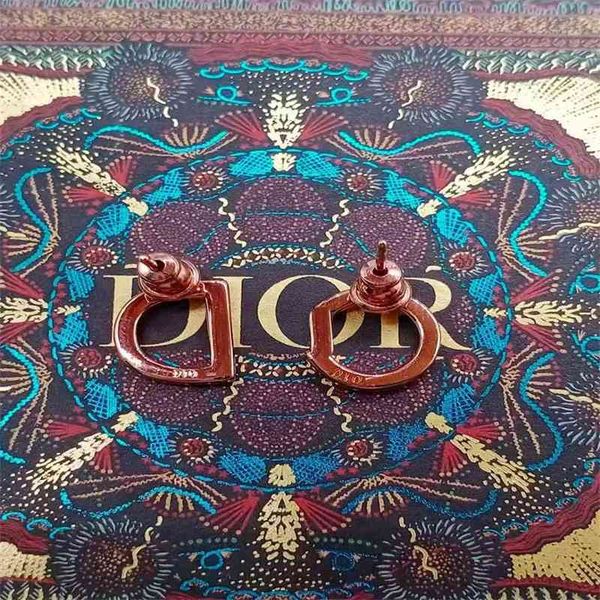 

special offer designer jewelry rose earrings 2021 fashion brass earrings female 925 silver needle w585