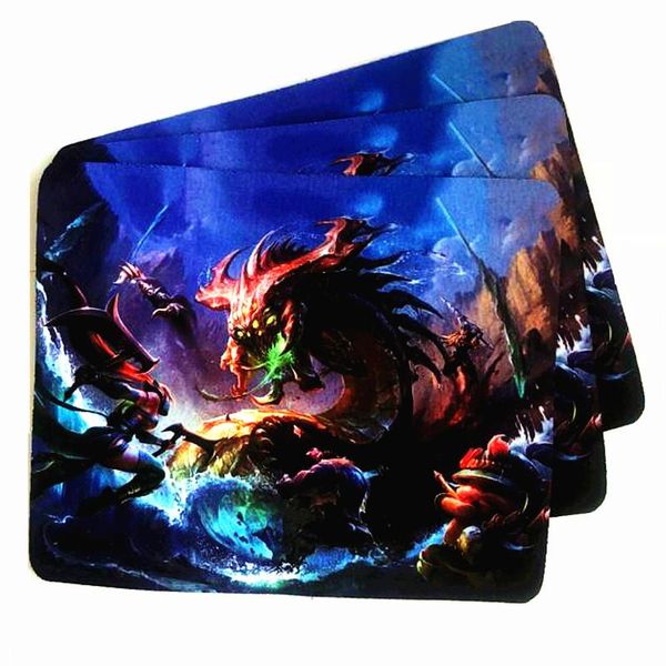 

mouse pads & wrist rests dragon gaming pad pc mousepad 3mm game cartoon rubber keyboard computer mat deskaccessories 25cm