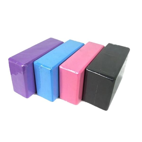 

yoga block eva high density foam blocks anti slip resist compression durable improve strength and aid flexibility blankets