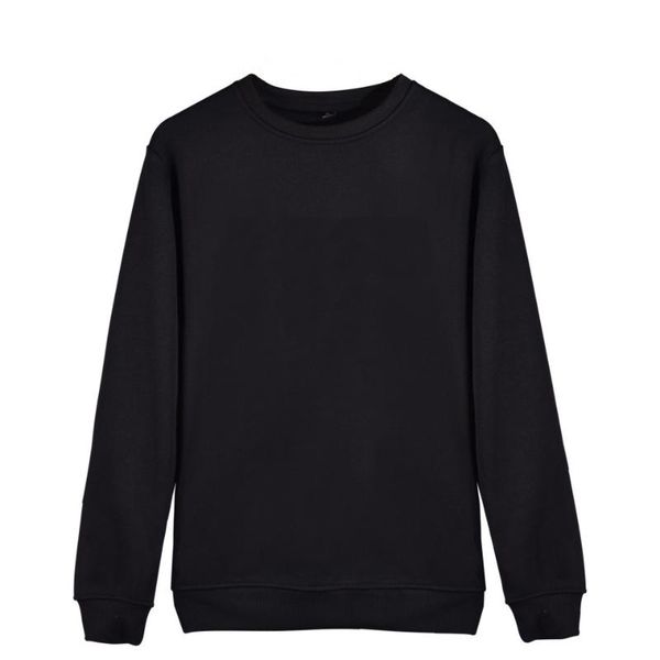 

women's hoodies & sweatshirts 2021 arrival solid color capless sweatshirt plus size hip hop clothing black white pink multi