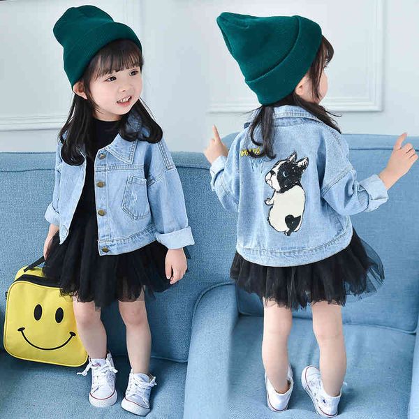 

girls' dresses 0-4 yrs girls kids long-sleeved jackets for girl baby embroidered denim coat clothing spring summer fashion, Red;yellow