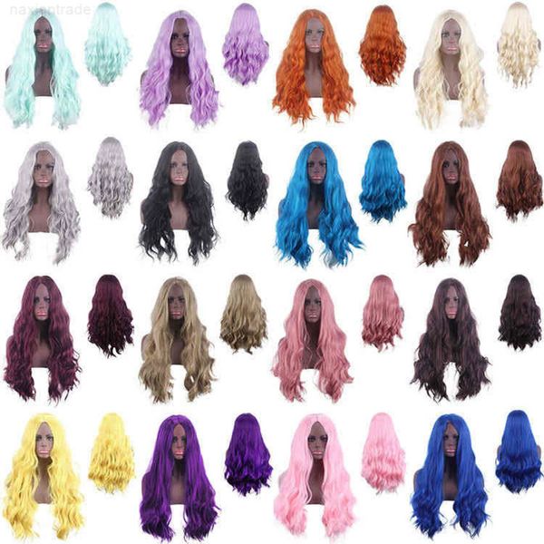 

main shengda new style split corn perm universal multi-color small curl wig, Black