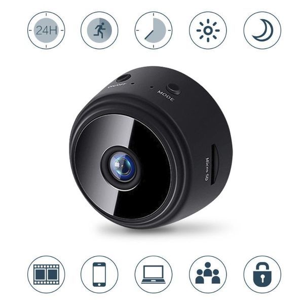 

webcams z43-1 sports hd1080p camera live streaming webcam night vision mini a9 wifi outdoor camcorder with 32gb tf card