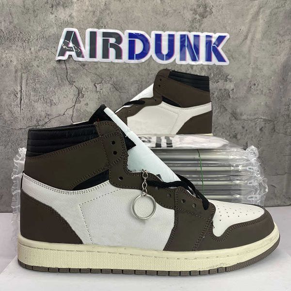 

mens 1 high og university blue basketball shoes jumpman 1s silver royal toe paint drip unc patent men women sneakers trainerssxxr #, Black