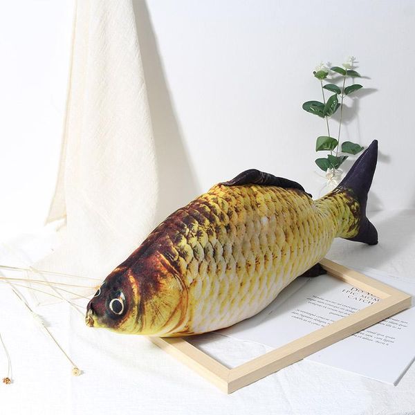 

cat toys staffed soft animal fish plush pillow creative sofa cushion gift kids toy christmas gifts nds