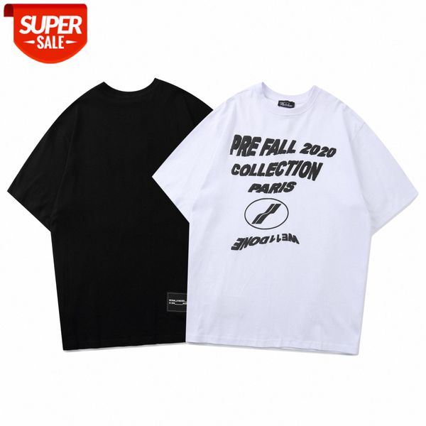 

summer english pattern letter printing casual loose couple same short sleeve t-shirt #7s5r, White;black