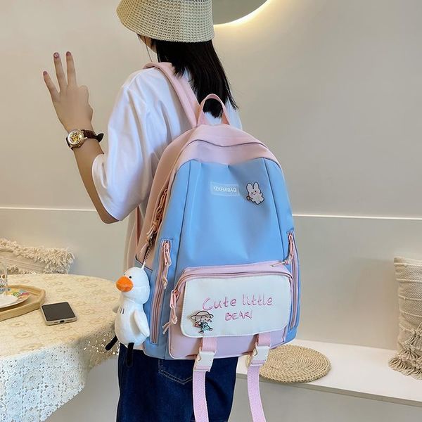 

backpack women nylon mesh female student school men cool lapmale fashion book bags boy travel college girl colourful lady